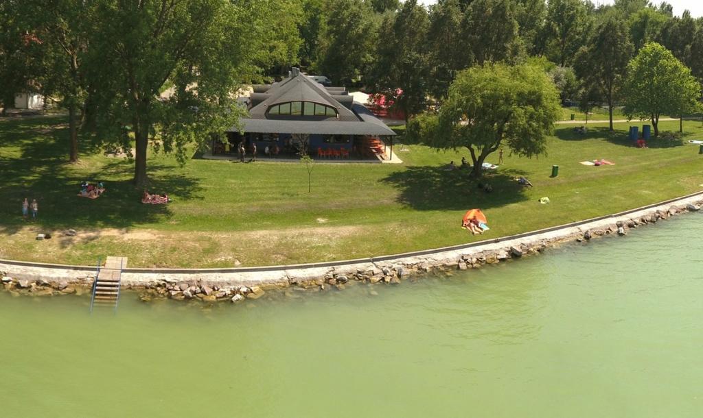 Szines Panorama Apartman Balatonlelle Bagian luar foto
